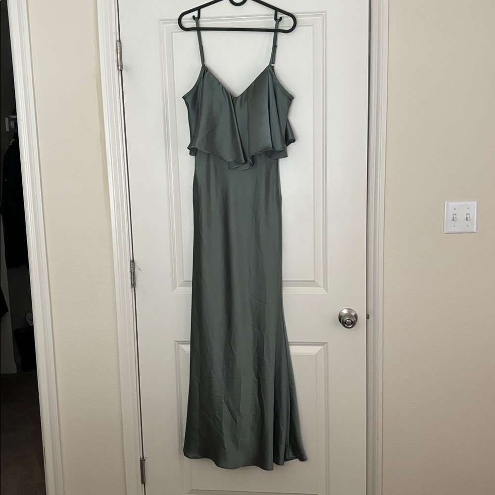 Revelry Rosemary Satin Dress